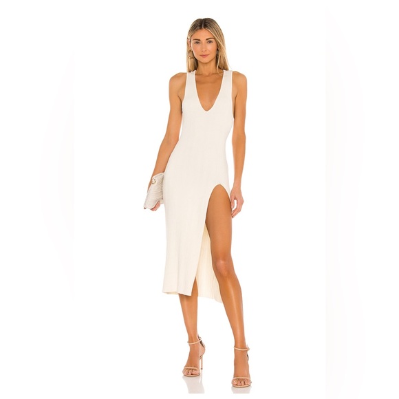 Michael Costello Rib Bodycon Dress - Picture 1 of 6